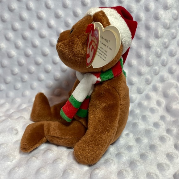 TY 2008 Holiday Teddy Beanie Baby - Picture 4 of 9